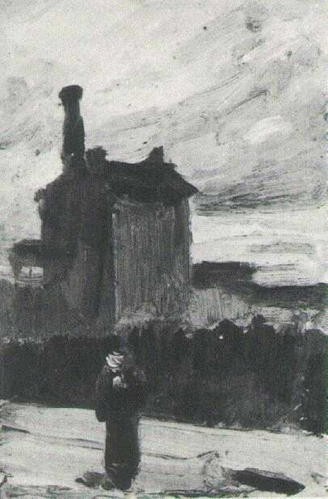  Ван Гог Париж  Сумерки, перед бурей Монмартр